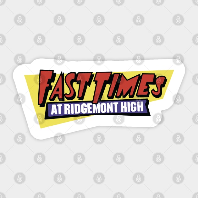 Fast Times at Ridgemont High Sticker by mariansar